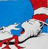Cat in the Hat for Angelo,  Canvas  16X40
